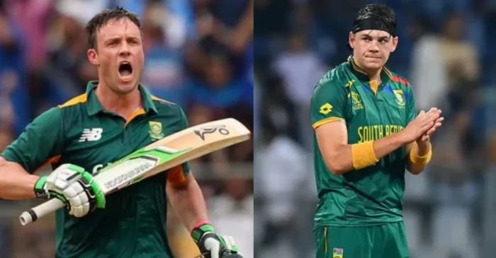 South Africa’s legend AB de Villiers reminisces facing Gerald Coetzee for the first time