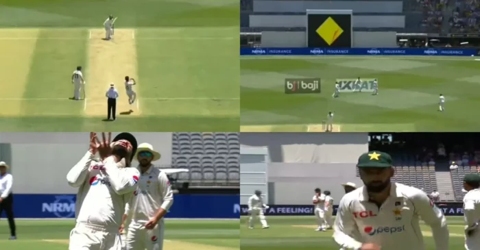 AUS vs PAK [WATCH]: Abdullah Shafique fails to grasp a simple catch of Usman Khawaja on Day 1 of the first Test