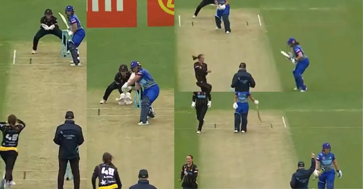 WATCH: Amelia Kerr’s missed catch leads to a run-out at the non-striker’s end during the Women’s Super Smash 2023-24