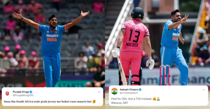 SA vs IND: Twitter abuzz as Arshdeep Singh, Avesh Khan run riot to dismantle South Africa on their lowest ODI total at New Wanderers Stadium