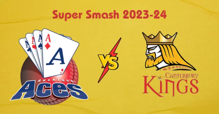 AA vs CTB, Super Smash 2023-24: Match Prediction, Dream11 Team, Fantasy Tips & Pitch Report | Auckland Aces vs Canterbury Kings