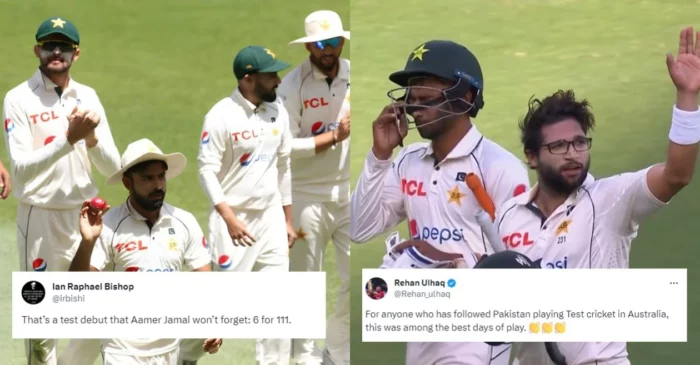 Twitter reactions: Pakistan batters display resilience after Aamer Jamal’s bowling brilliance against Australia in Perth Test