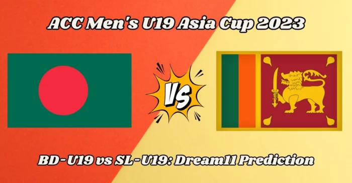 BD-U19 vs SL-U19, Match Prediction, Dream11 Team, Fantasy Tips & Pitch Report | U19 Asia Cup 2023, Bangladesh vs Sri Lanka