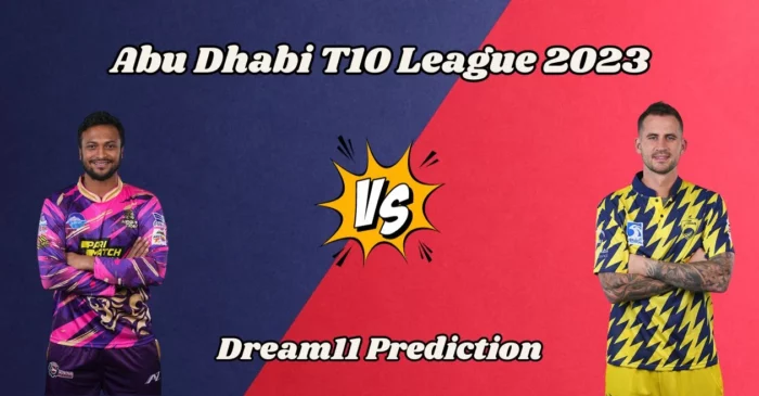 Abu Dhabi T10 League 2023, BT vs TAB: Match Prediction, Dream11 Team, Fantasy Tips & Pitch Report | Bangla Tigers vs Team Abu Dhabi