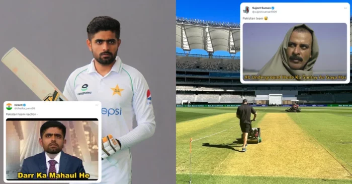 ‘Darr ka mahaul hai’: Netizens come up with hilarious reaction to viral pictures of Perth pitch ahead of AUS vs PAK 1st Test