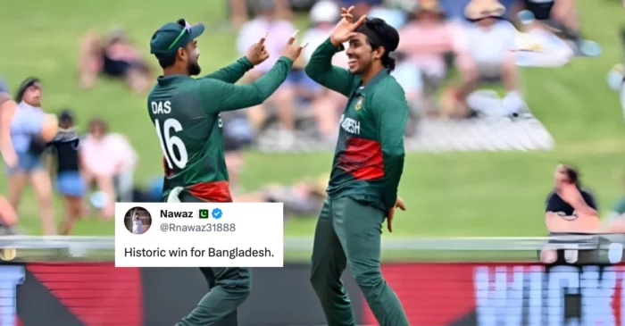 Twitter reactions: Bowlers shine as Bangladesh register historic win over New Zealand in 3rd ODI