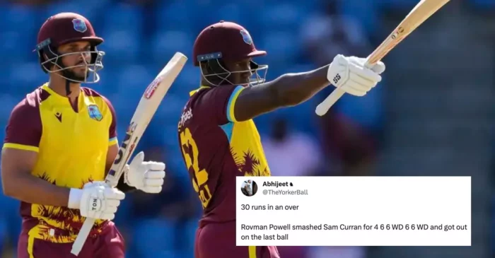 Netizens react as Brandon King, Rovman Powell shine in West Indies 10-run win over England in 2nd T20I