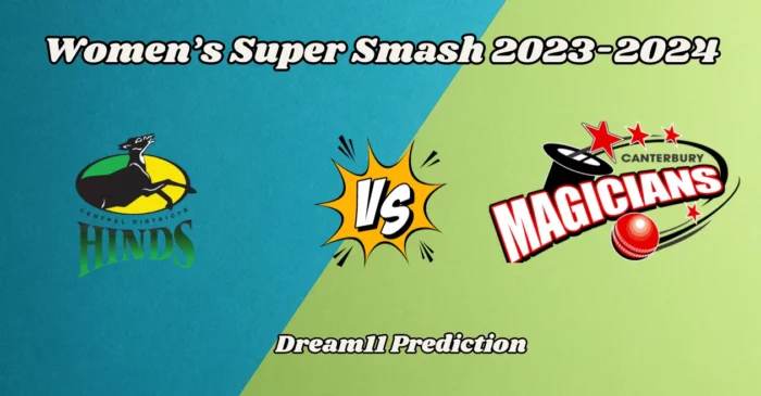CH-W vs CM-W, Women’s Super Smash 2023-24: Match Prediction, Dream11 Team, Fantasy Tips & Pitch Report | Central Hinds vs Canterbury Magicians
