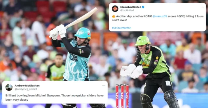 Twitter reactions: Colin Munro, bowlers shine in Brisbane Heat’s thrilling win over Sydney Thunder in BBL|13