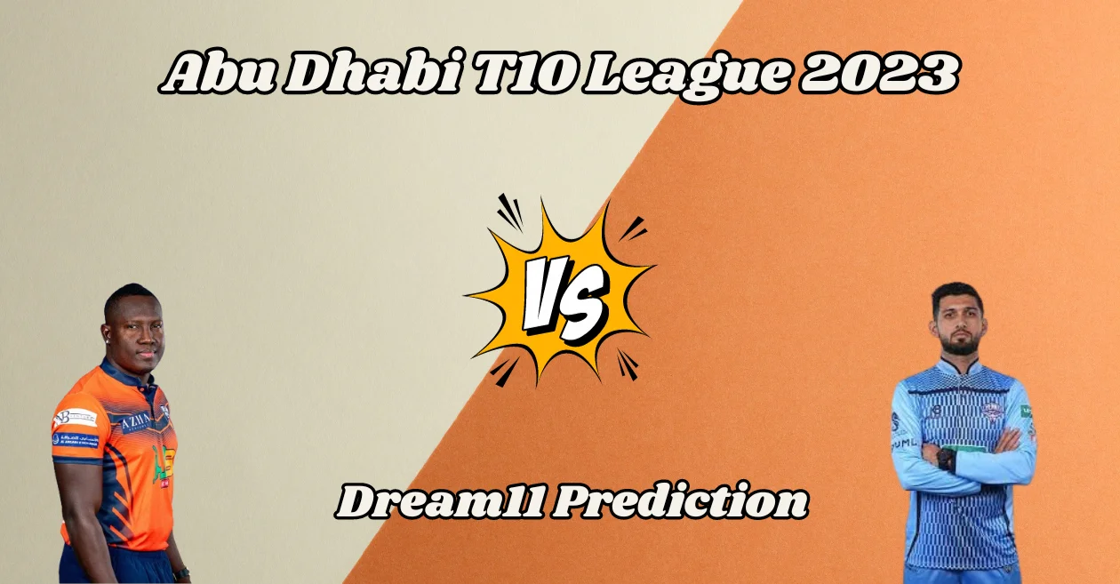 Abu Dhabi T10 League 2023, DB vs CB: Match Prediction, Dream11 Team, Fantasy Tips & Pitch Report – Delhi Bulls vs The Chennai Braves