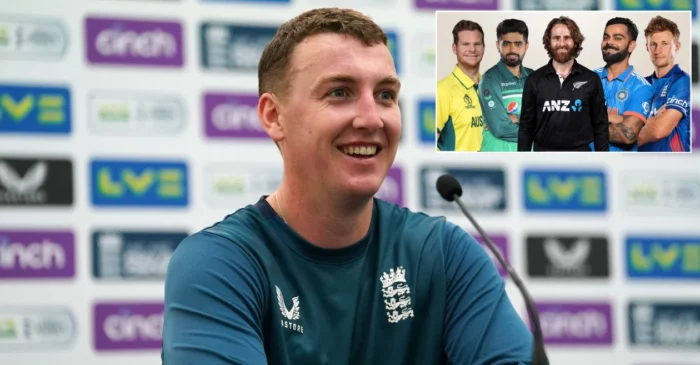 England star Harry Brook reveals his choice for the greatest-ever ODI player in the current cricketing landscape