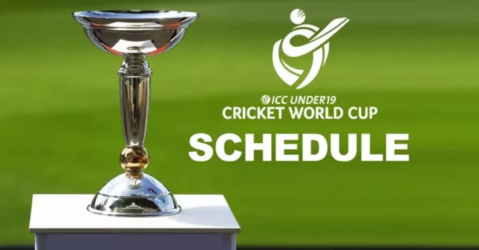 ICC unveils the revised schedule for U19 Men’s Cricket World Cup 2024