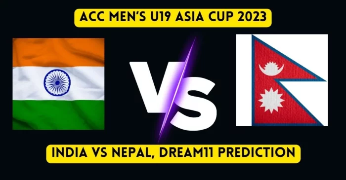 IN-U19 vs NP-U19, Match Prediction, Dream11 Team, Fantasy Tips & Pitch Report | U19 Asia Cup 2023, India vs Nepal