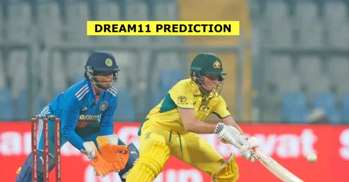 IN-W vs AU-W, 2nd ODI: Match Prediction, Dream11 Team, Fantasy Tips & Pitch Report | India Women vs Australia Women 2023-24
