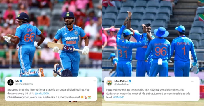 Twitter reactions: Shreyas Iyer and Sai Sudharsan shine with bat after bowler’s masterclass as India thrash South Africa in 1st ODI