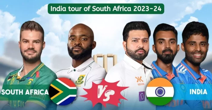 SA vs IND: Date, Match Timings, Squads & Live Streaming details | India tour of South Africa 2023-24