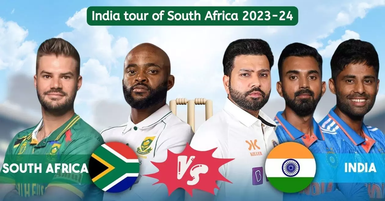 SA vs IND Date, Match Timings, Squads & Live Streaming details India