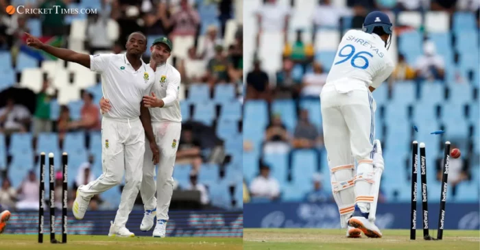 SA vs IND: Kagiso Rabada bowls a cracker to dismiss Shreyas Iyer during his magical 5-wicket haul in Boxing Day Test