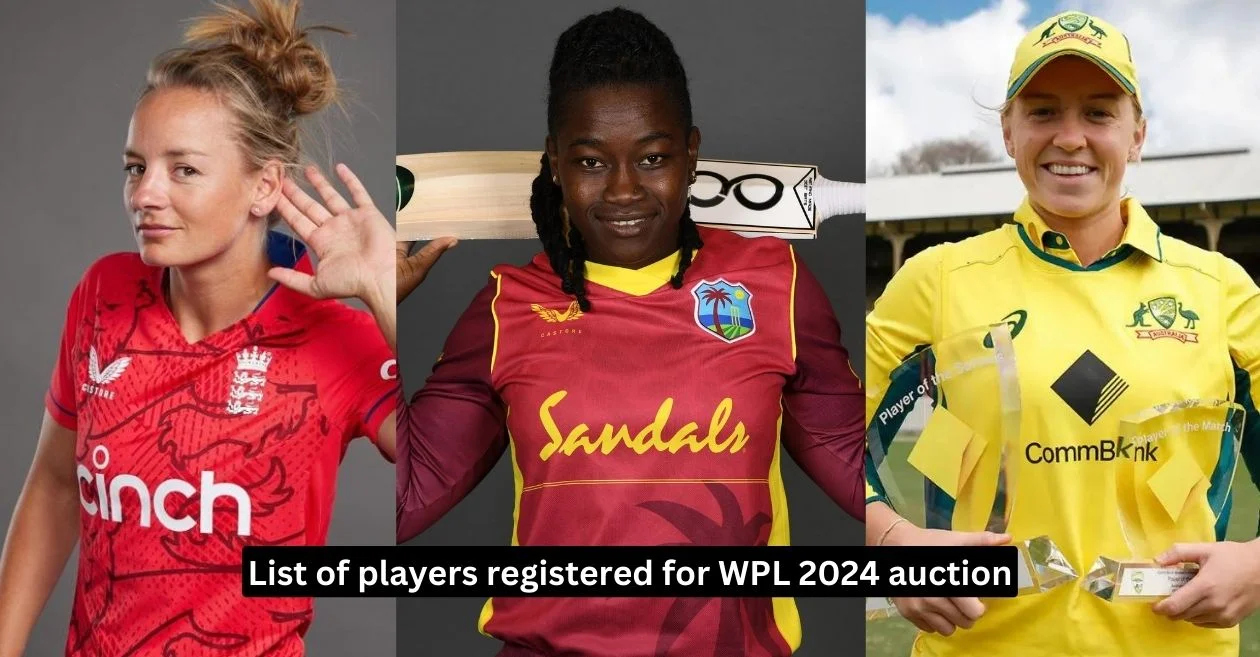 WPL 2024: Complete list of players to register for Women’s Premier League auction