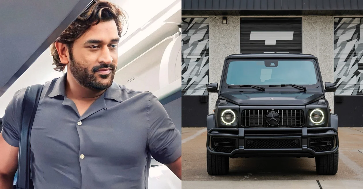 MS Dhoni has added a new luxurious car to his garage