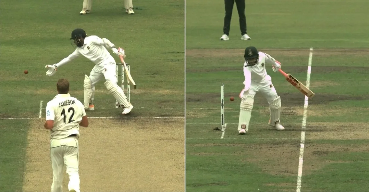 WATCH: Mushfiqur Rahim becomes the first Bangladesh player to be given out for handling the ball – BAN vs NZ 2023, 2nd Test