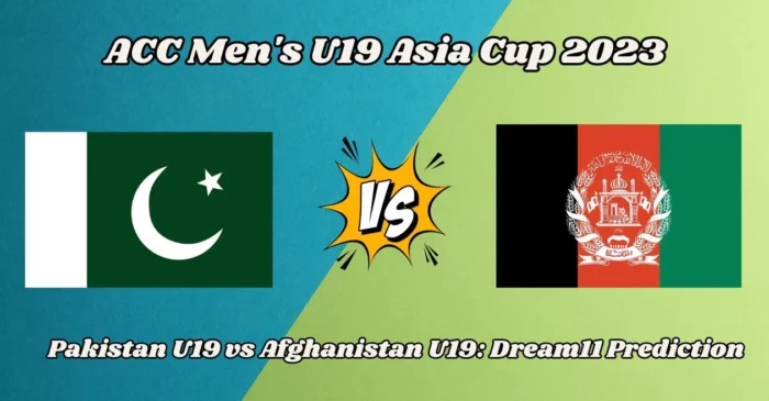 PK-U19 vs AF-U19, Match Prediction, Dream11 Team, Fantasy Tips &; Pitch Report | U19 Asia Cup 2023, Pakistan vs Afghanistan