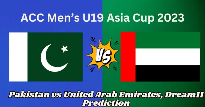 PK-U19 vs UAE-U19, Semifinal 1: Match Prediction, Dream11 Team, Fantasy Tips & Pitch Report | U19 Asia Cup 2023, Pakistan vs United Arab Emirates