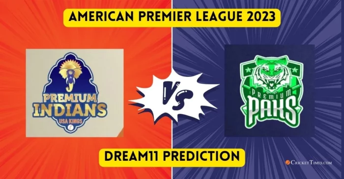 PMI vs PMP, American Premier League 2023: Match Prediction, Dream11 Team, Fantasy Tips & Pitch Report | Premium Indians vs Premium Paks