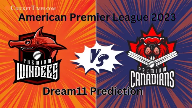 PMW vs PMC, American Premier League 2023: Match Prediction, Dream11 Team, Fantasy Tips & Pitch Report | Premium Windies vs Premium Canadians