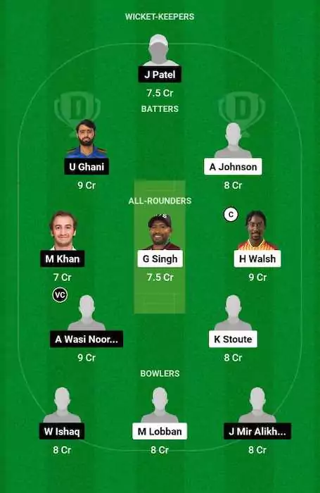 PMW vs PMF Dream11 Team for today's match