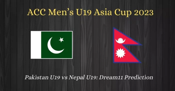 PK-U19 vs NP-U19, Match Prediction, Dream11 Team, Fantasy Tips & Pitch Report | U19 Asia Cup 2023, Pakistan vs Nepal