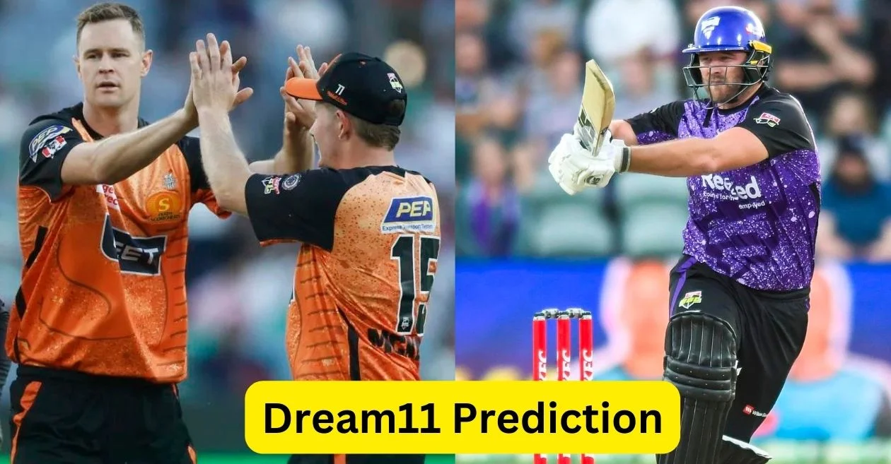 BBL|13, SCO vs HUR: Match Prediction, Dream11 Team, Fantasy Tips & Pitch Report | Perth Scorchers vs Hobart Hurricanes