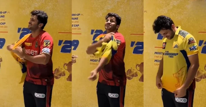IPL 2024 Auction: Ecstatic Shardul Thakur changes KKR jersey with CSK kit after returning back to yellow army; video goes viral