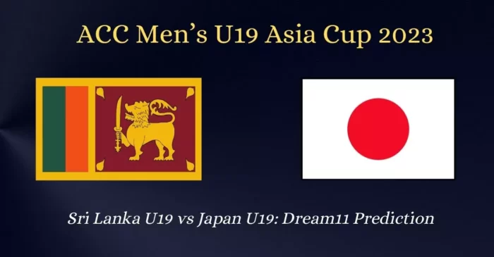 SL-U19 vs JPN-U19, Match Prediction, Dream11 Team, Fantasy Tips & Pitch Report | U19 Asia Cup 2023, Sri Lanka vs Japan