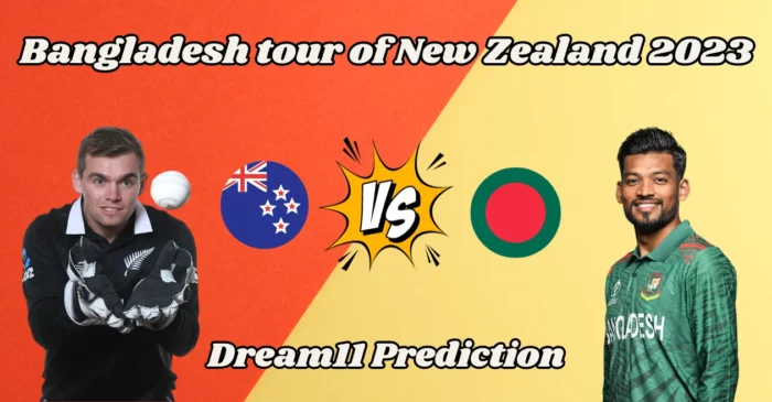 NZ vs BAN, 2nd ODI: Match Prediction, Dream11 Team, Fantasy Tips & Pitch Report | Bangladesh tour of New Zealand 2023