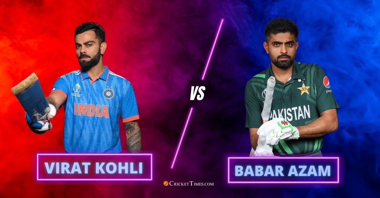 Virat Kohli vs Babar Azam: Statistical comparison in ODIs for the year 2023