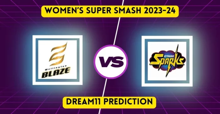 WB-W vs OS-W Women’s Super Smash 2023-24: Match Prediction, Dream11 Team, Fantasy Tips & Pitch Report – Wellington Blaze vs Otago Sparks