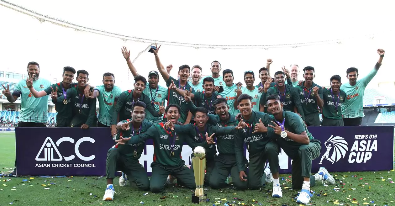 Bangladesh thump UAE to clinch their maiden U19 Asia Cup title