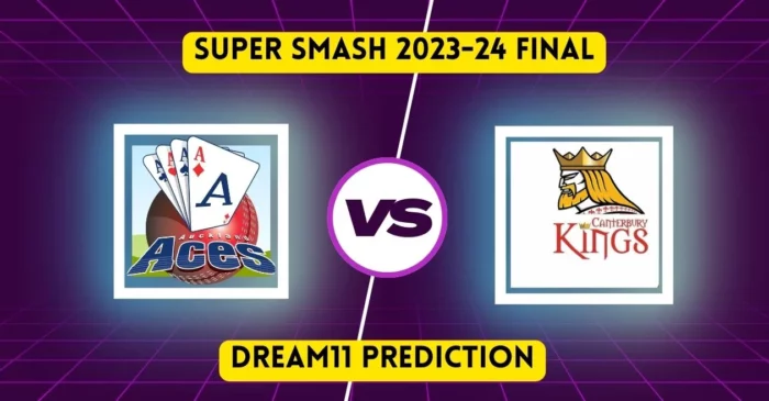 Super Smash 2023-24 final, AA vs CTB: Match Prediction, Dream11 Team, Fantasy Tips & Pitch Report | Auckland Aces vs Canterbury Kings