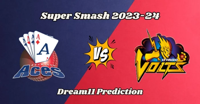 AA vs OV, Super Smash 2023-24: Match Prediction, Dream11 Team, Fantasy Tips & Pitch Report | Auckland Aces vs Otago Volts