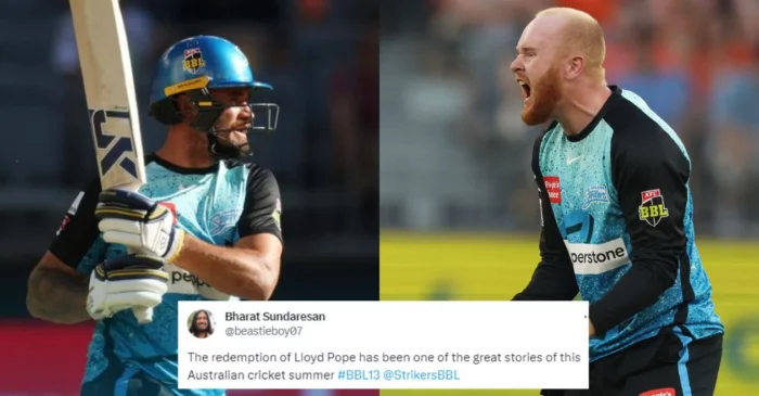 Twitter reactions: Jake Weatherald, Lloyd Pope shine as Adelaide Strikers beat Perth Scorchers to set up Challenger clash with Brisbane Heat – BBL|13