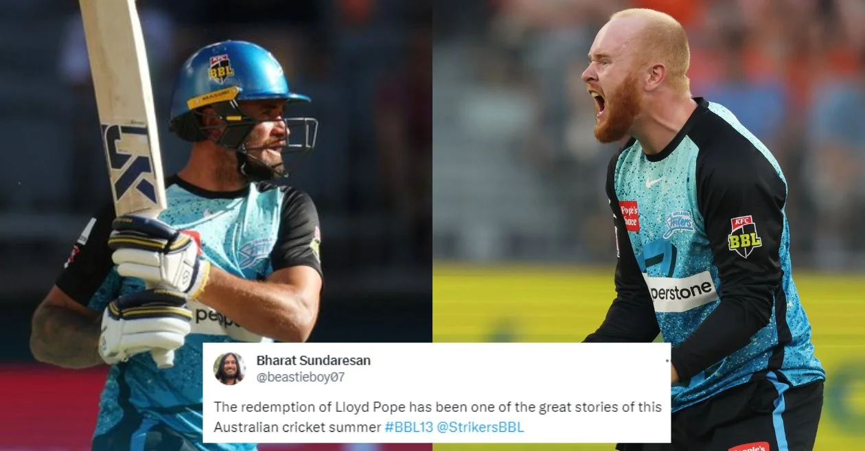 Twitter reactions: Jake Weatherald, Lloyd Pope shine as Adelaide Strikers beat Perth Scorchers to set up Challenger clash with Brisbane Heat – BBL|13