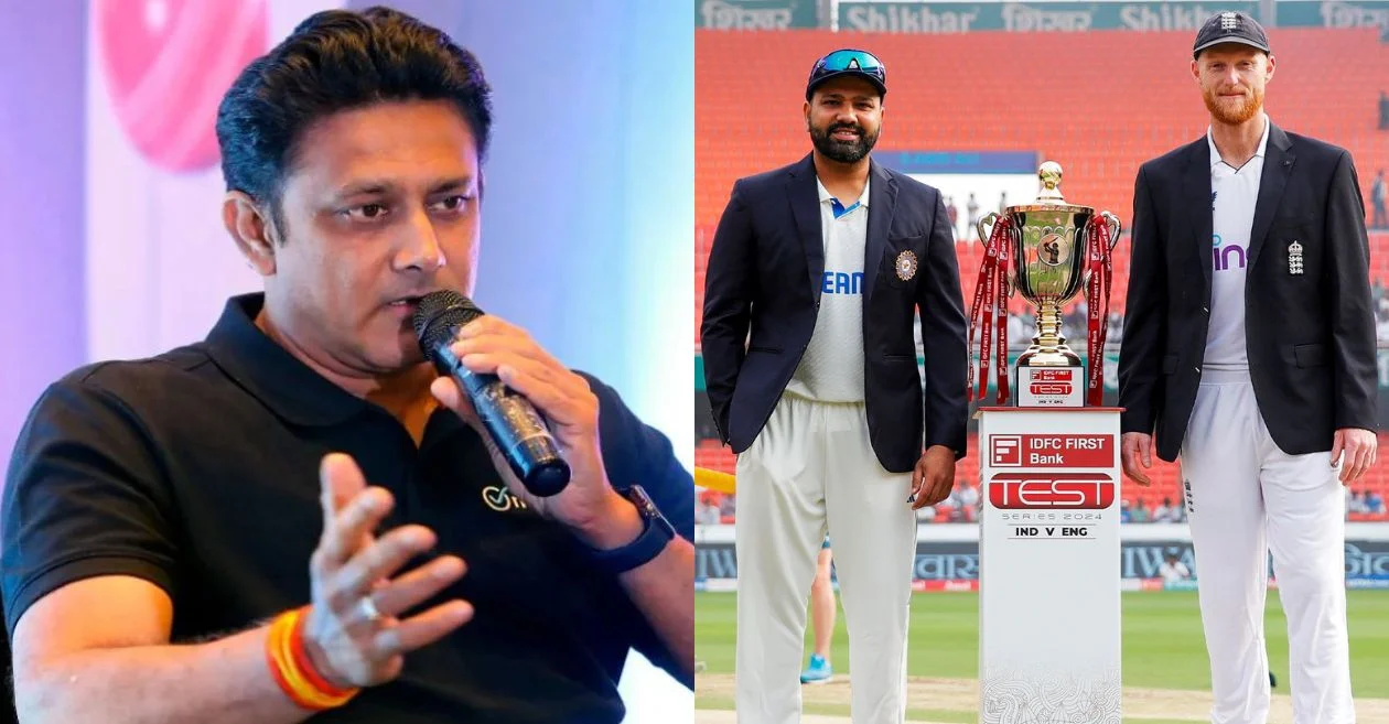 Anil Kumble predicts the scoreline of INDvENG Test series