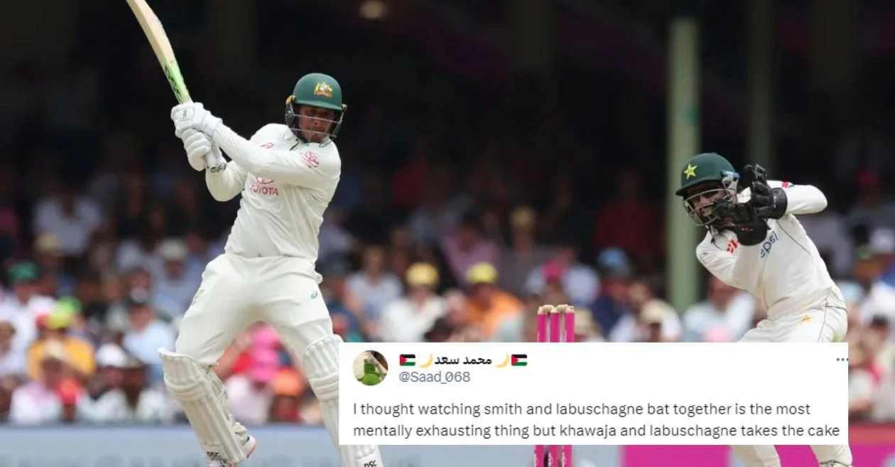 Twitter reactions: Usman Khawaja, Marnus Labuschagne steady Australia on rain-hit Day 2 of SCG Test – AUS vs PAK 2023-24