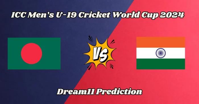 BD-U19 vs IN-U19: Match Prediction, Dream11 Team, Fantasy Tips & Pitch Report | U19 World Cup 2024, Bangladesh vs India