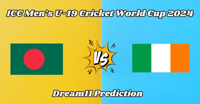 BD-U19 vs IRE-U19: Match Prediction, Dream11 Team, Fantasy Tips & Pitch Report | U19 World Cup 2024, Bangladesh vs Ireland