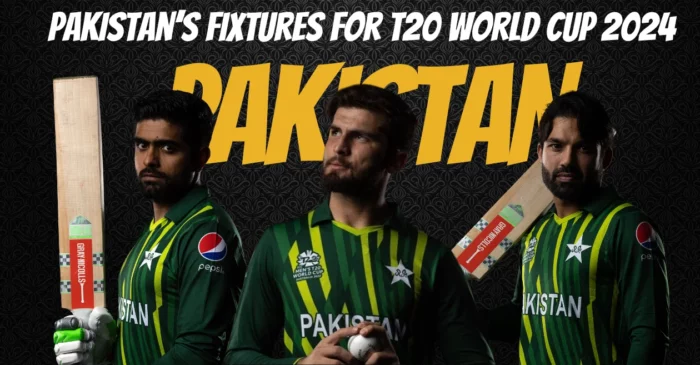 Here are Pakistan’s complete fixtures for T20 World Cup 2024