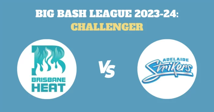 BBL|13 Challenger, HEA vs STR: Match Prediction, Dream11 Team, Fantasy Tips & Pitch Report | Brisbane Heat vs Adelaide Strikers