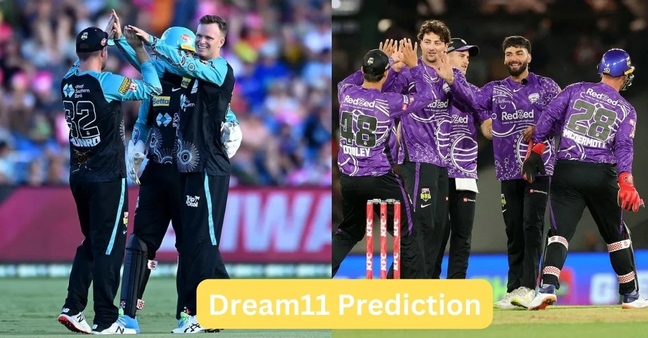 BBL|13, HEA vs HUR: Match Prediction, Dream11 Team, Fantasy Tips & Pitch Report | Brisbane Heat vs Hobart Hurricanes