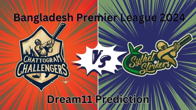 BPL 2024, CCH vs SYL: Match Prediction, Dream11 Team, Fantasy Tips & Pitch Report | Chattogram Challengers vs Sylhet Strikers